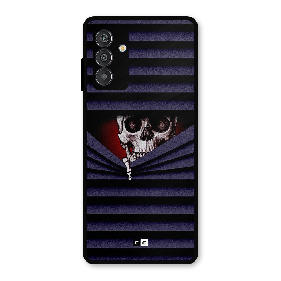 Skull Peak Metal Back Case for Galaxy F13