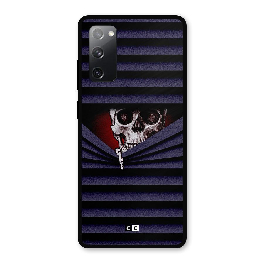 Skull Peak Metal Back Case for Galaxy S20 FE 5G