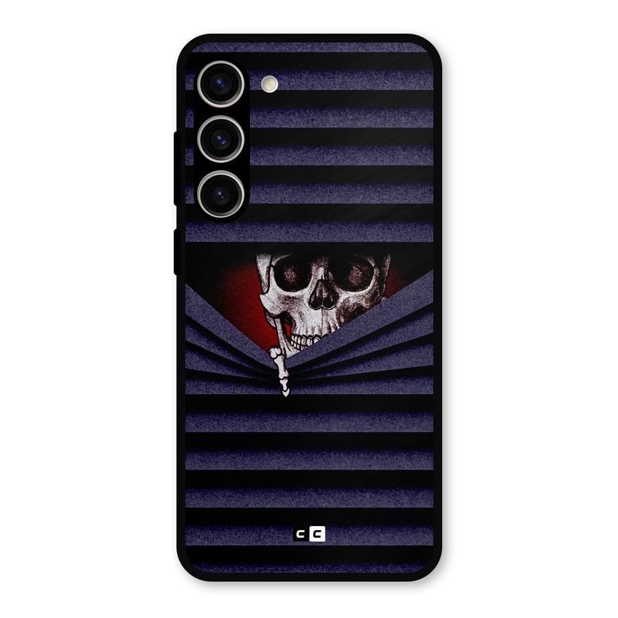 Skull Peak Metal Back Case for Galaxy S23 Plus