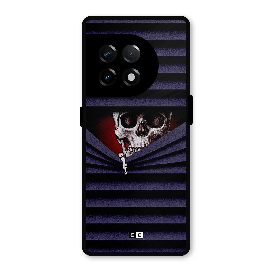 Skull Peak Metal Back Case for OnePlus 11R
