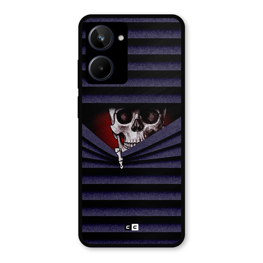 Skull Peak Metal Back Case for Realme 10