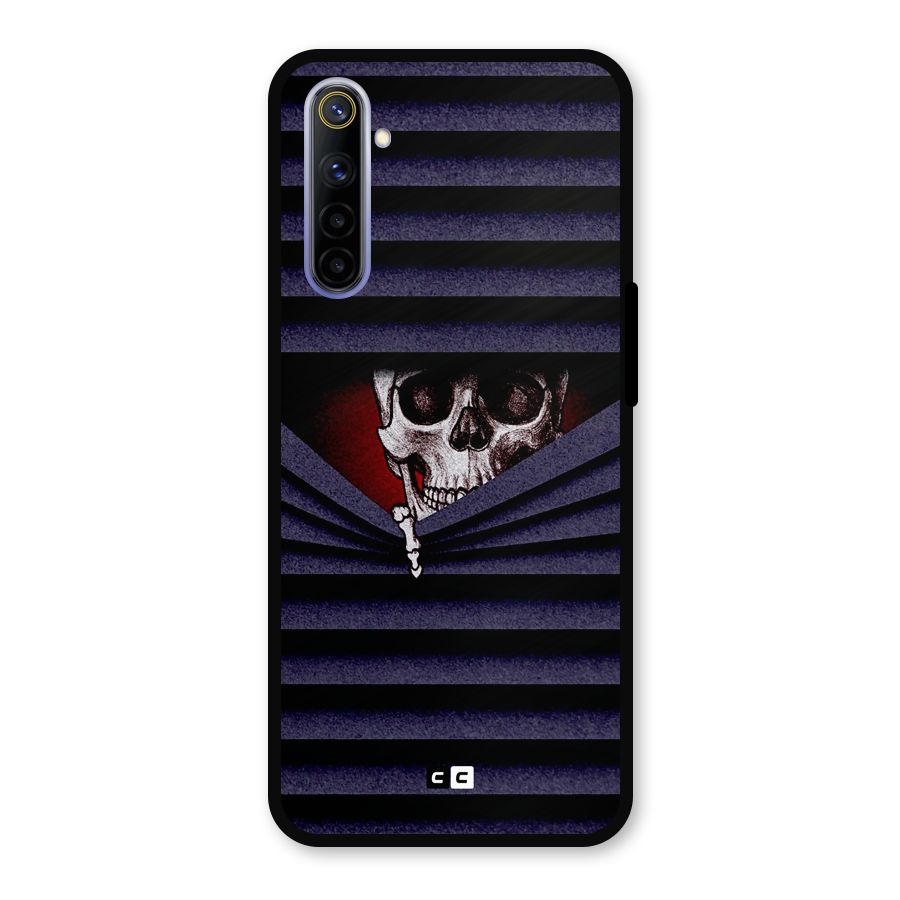 Skull Peak Metal Back Case for Realme 6i