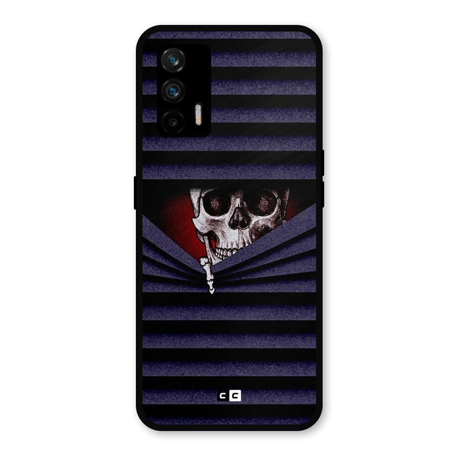 Skull Peak Metal Back Case for Realme GT 5G