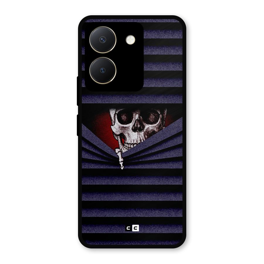 Skull Peak Metal Back Case for Vivo Y36