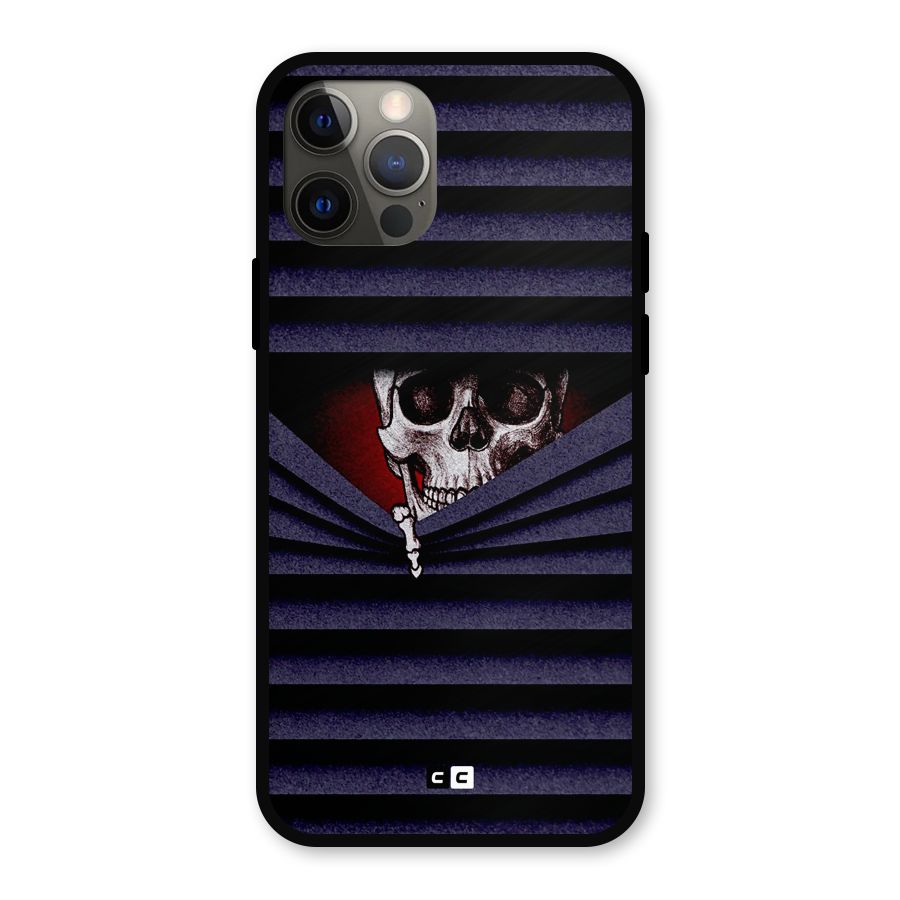 Skull Peak Metal Back Case for iPhone 12 Pro