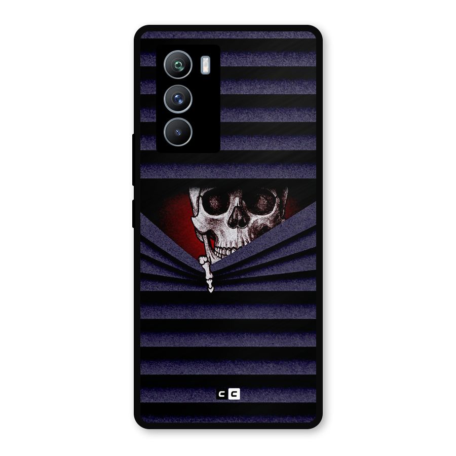 Skull Peak Metal Back Case for iQOO 9 SE