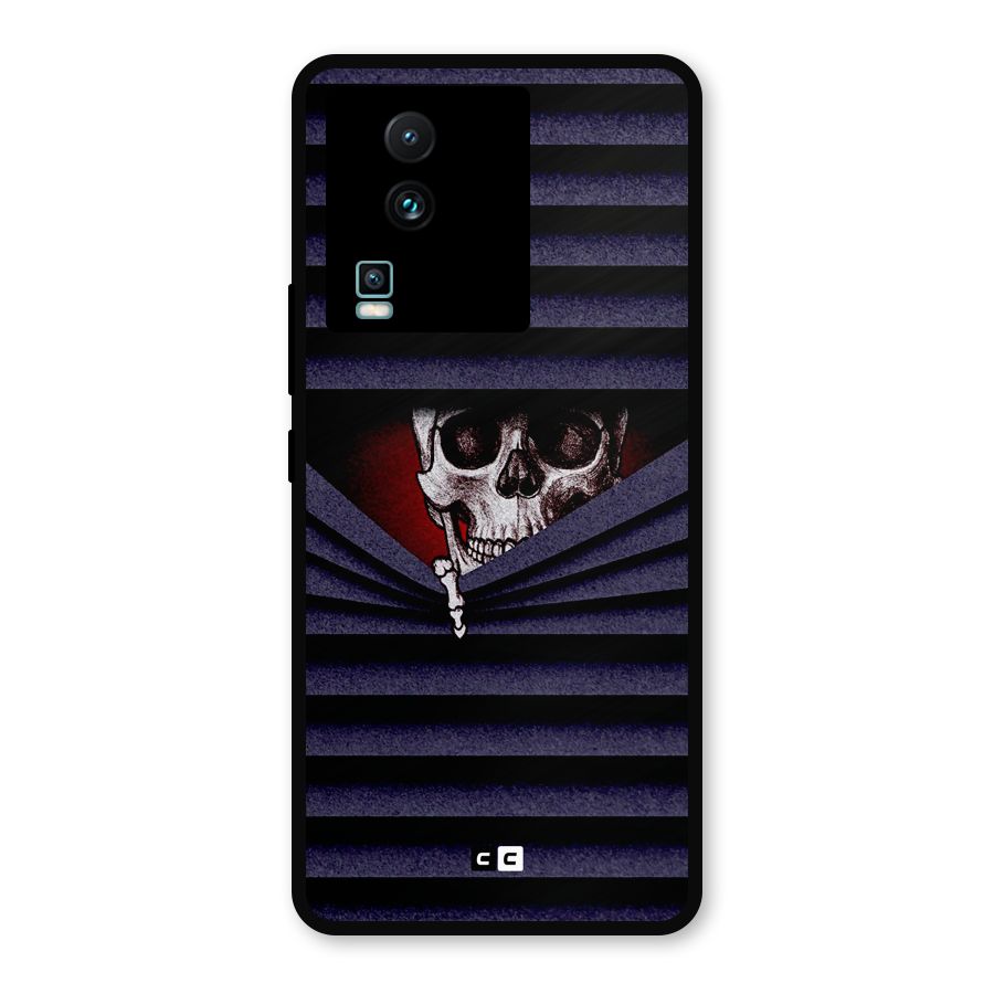 Skull Peak Metal Back Case for iQOO Neo 7