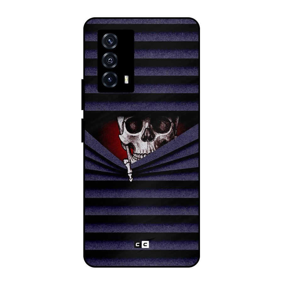 Skull Peak Metal Back Case for iQOO Z5