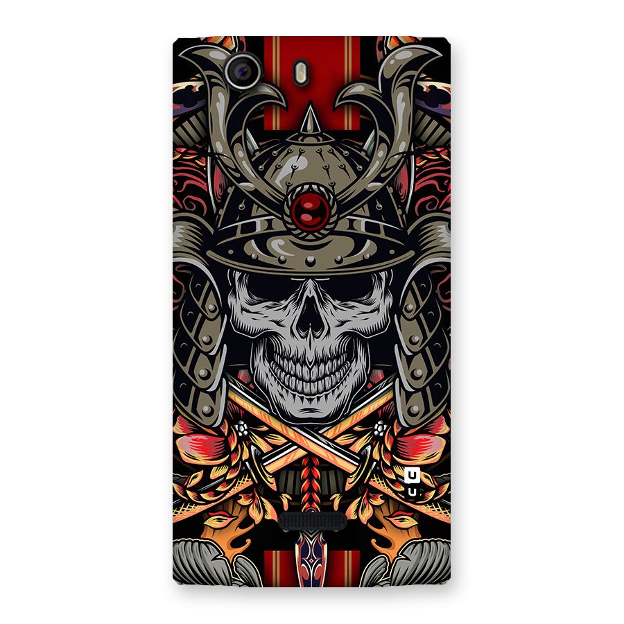 Skull Swords Snakes Back Case for Canvas Nitro 2 E311
