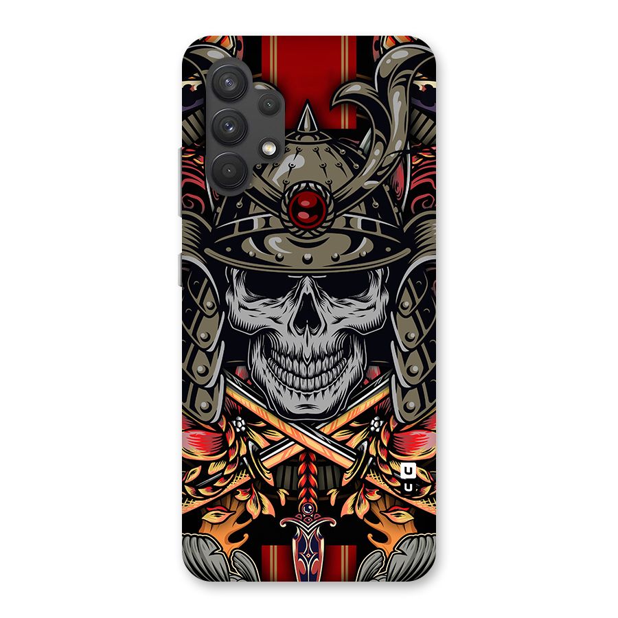 Skull Swords Snakes Back Case for Galaxy A32