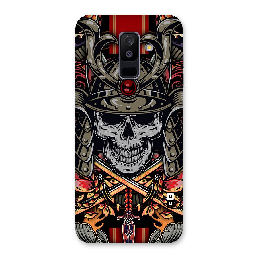 Skull Swords Snakes Back Case for Galaxy A6 Plus