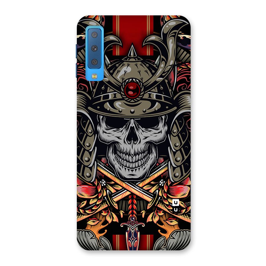 Skull Swords Snakes Back Case for Galaxy A7 (2018)