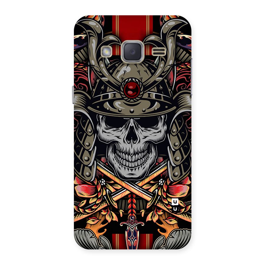 Skull Swords Snakes Back Case for Galaxy J2