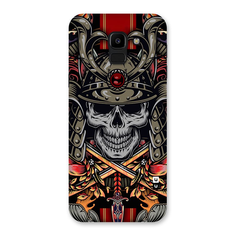 Skull Swords Snakes Back Case for Galaxy J6