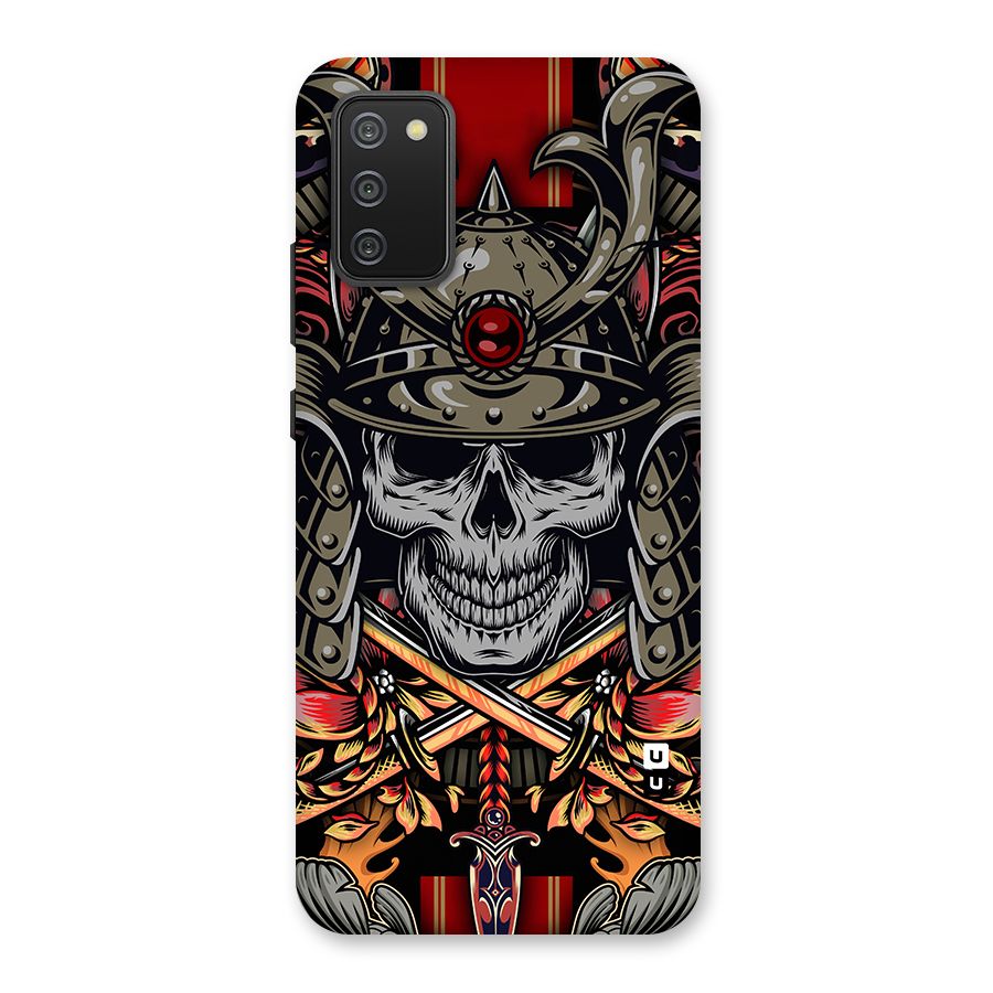 Skull Swords Snakes Back Case for Galaxy M02s