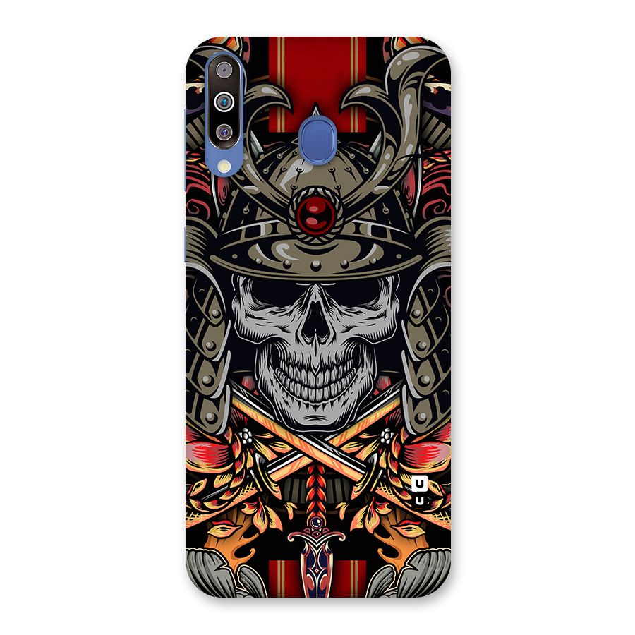 Skull Swords Snakes Back Case for Galaxy M30