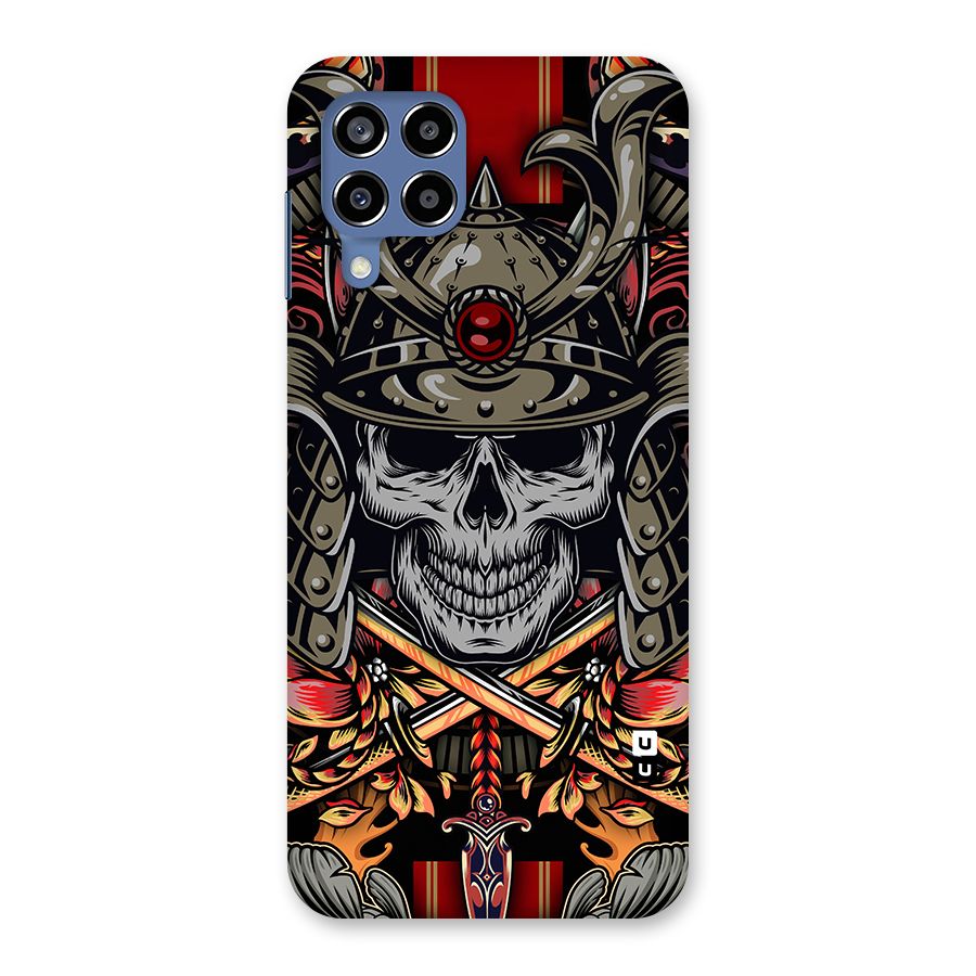 Skull Swords Snakes Back Case for Galaxy M53 5G