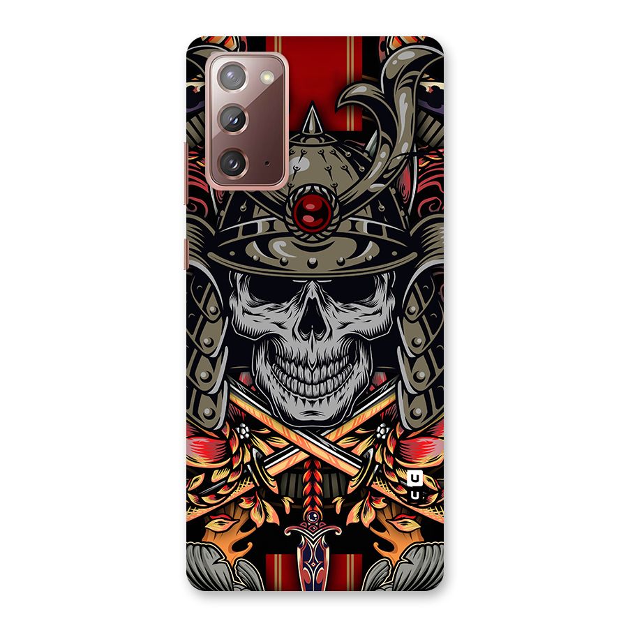 Skull Swords Snakes Back Case for Galaxy Note 20