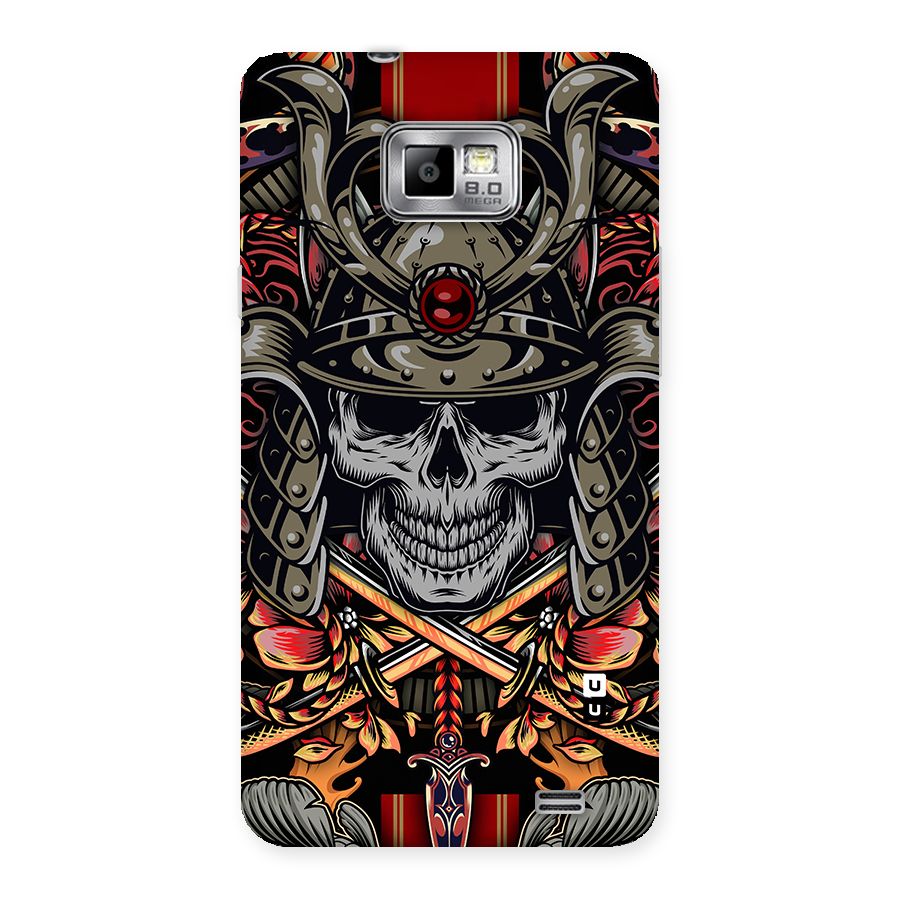 Skull Swords Snakes Back Case for Galaxy S2