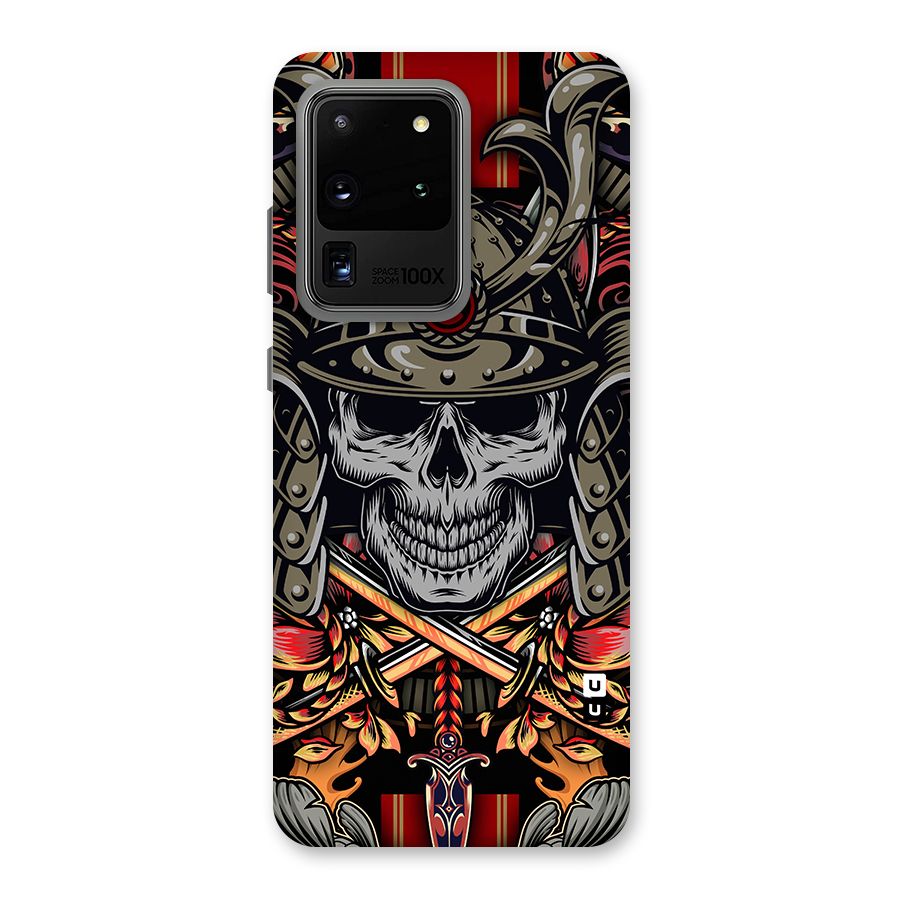 Skull Swords Snakes Back Case for Galaxy S20 Ultra