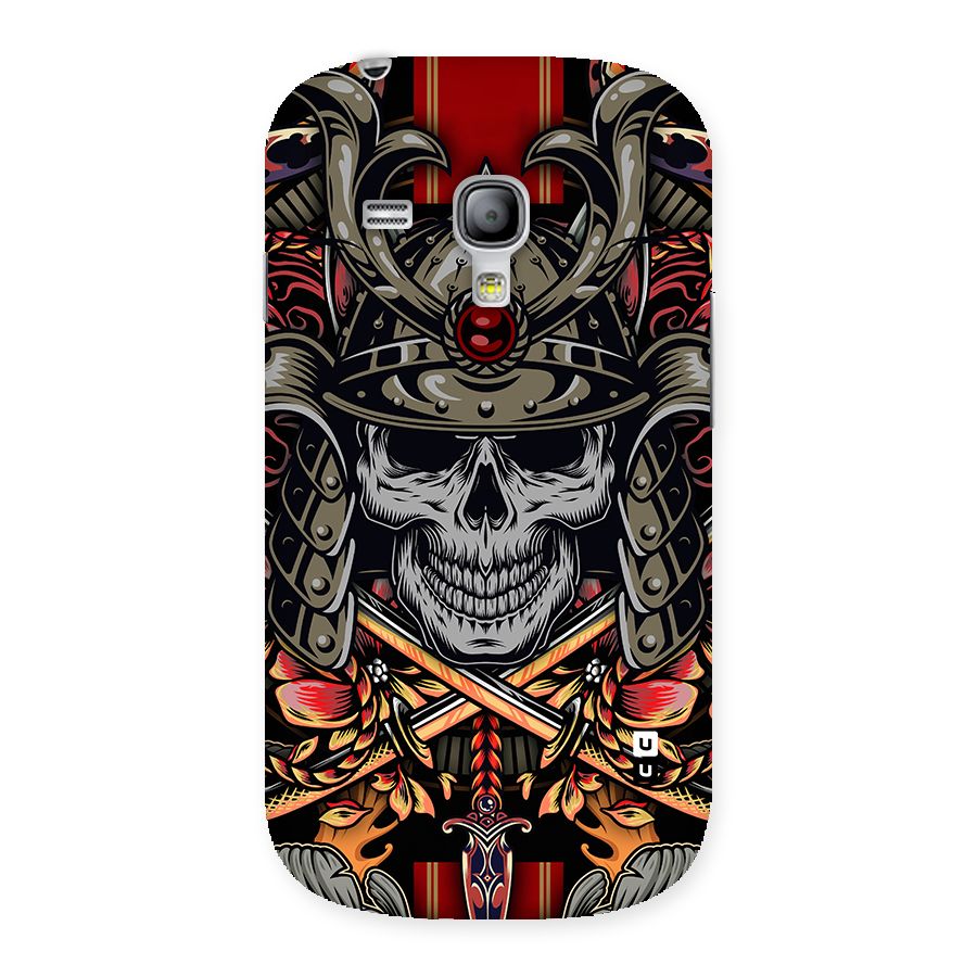 Skull Swords Snakes Back Case for Galaxy S3 Mini