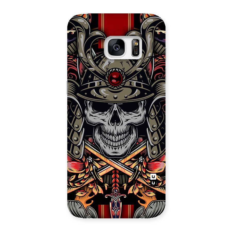 Skull Swords Snakes Back Case for Galaxy S7 Edge
