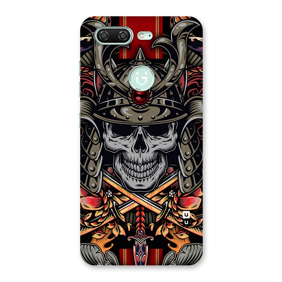 Skull Swords Snakes Back Case for Gionee S10