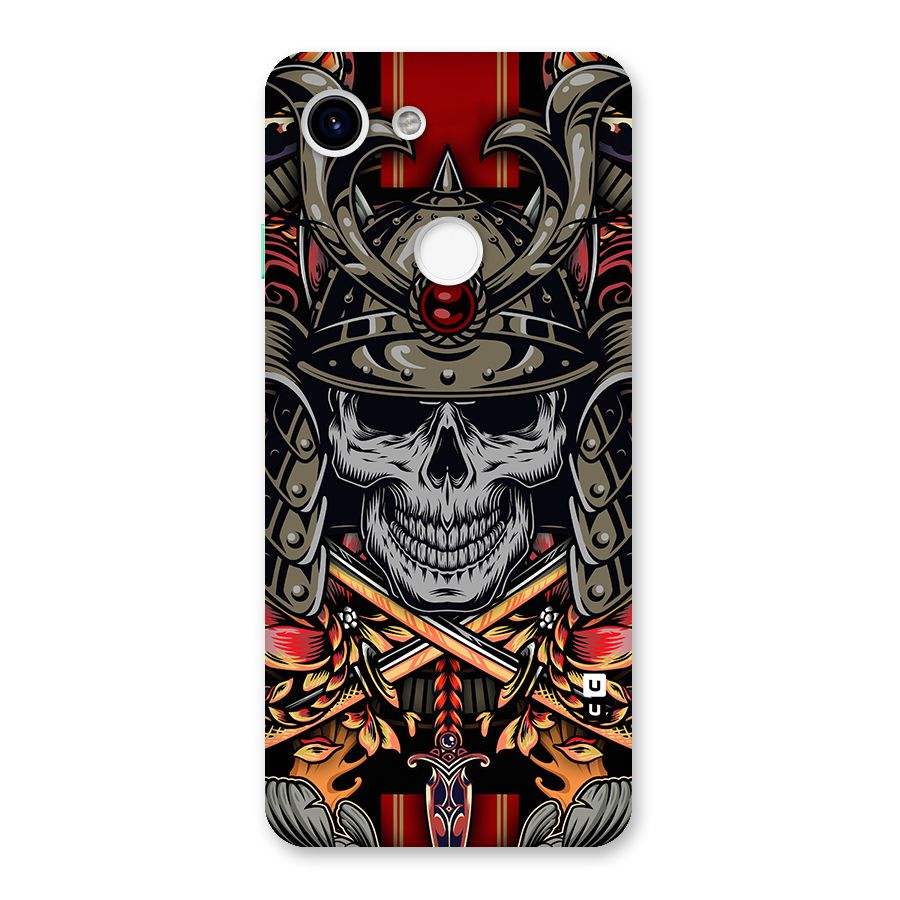 Skull Swords Snakes Back Case for Google Pixel 3
