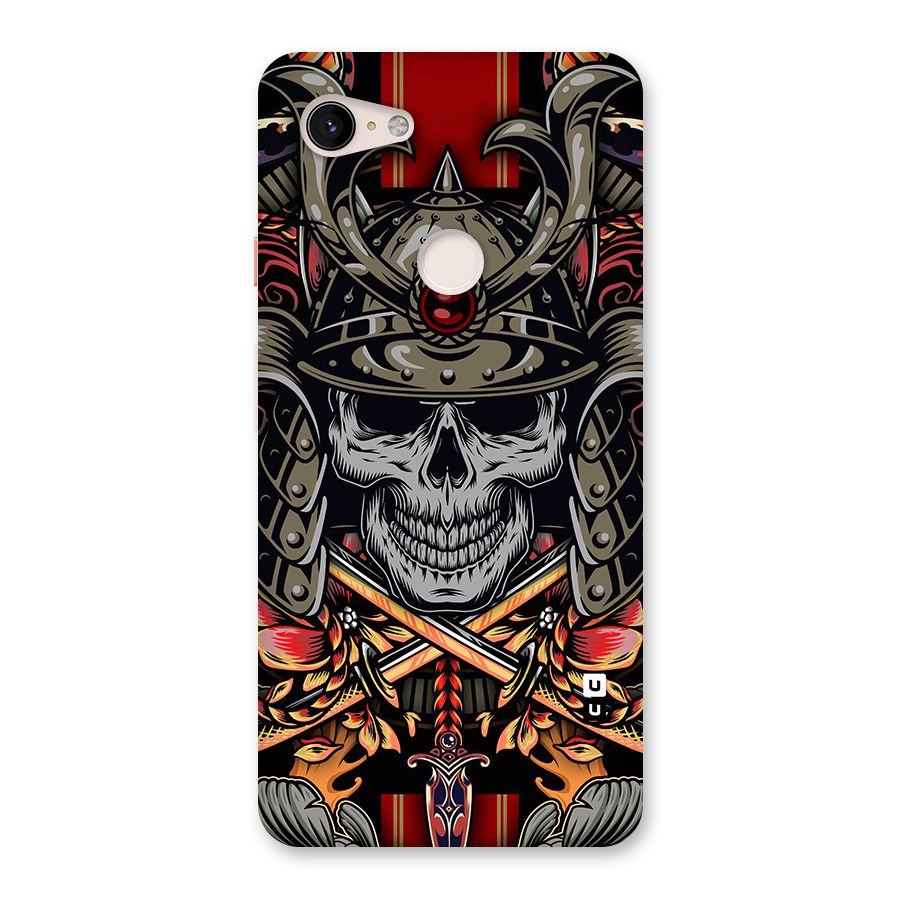 Skull Swords Snakes Back Case for Google Pixel 3 XL