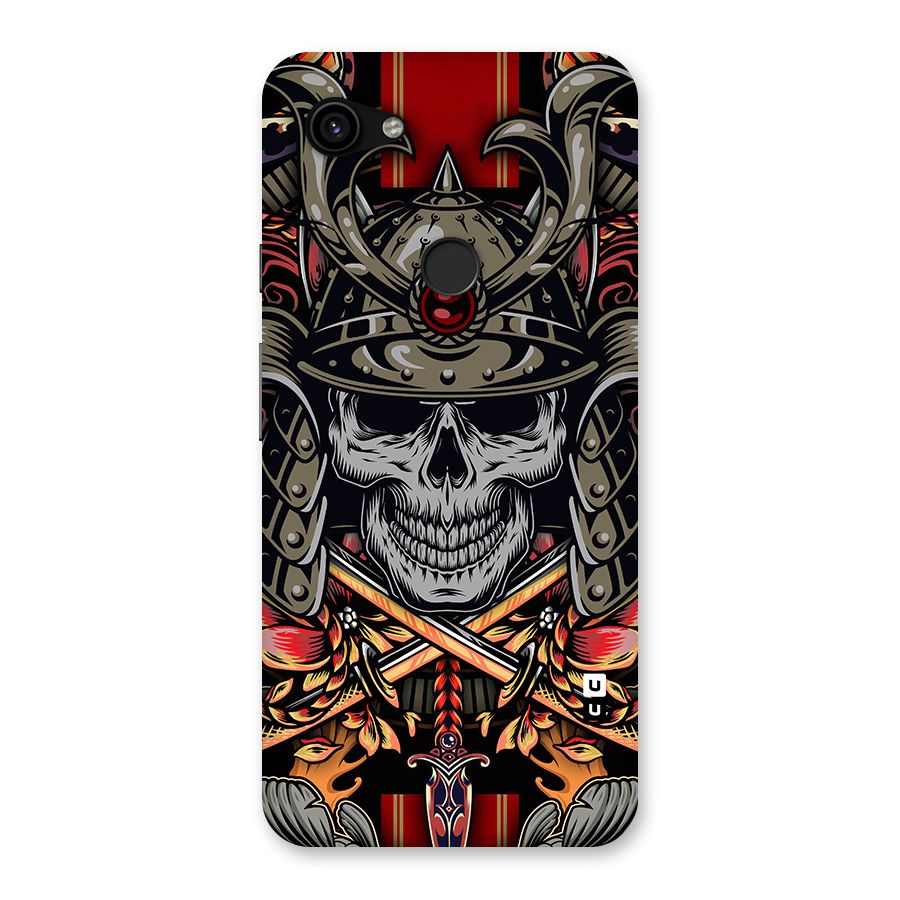 Skull Swords Snakes Back Case for Google Pixel 3a XL