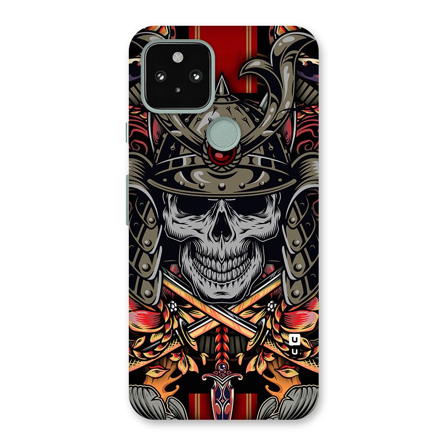 Skull Swords Snakes Back Case for Google Pixel 5