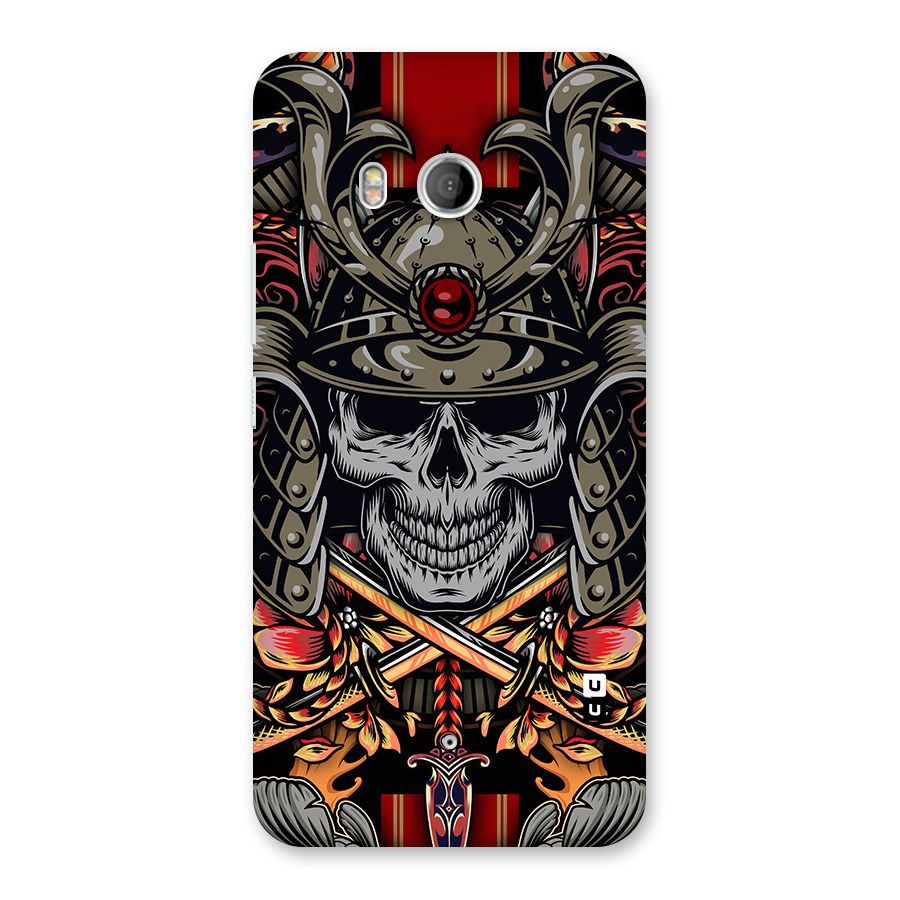 Skull Swords Snakes Back Case for HTC U11