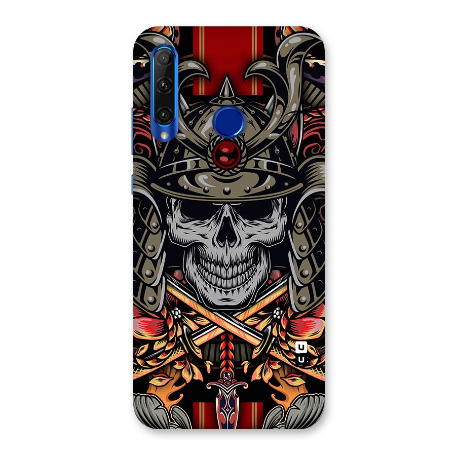 Skull Swords Snakes Back Case for Honor 20i
