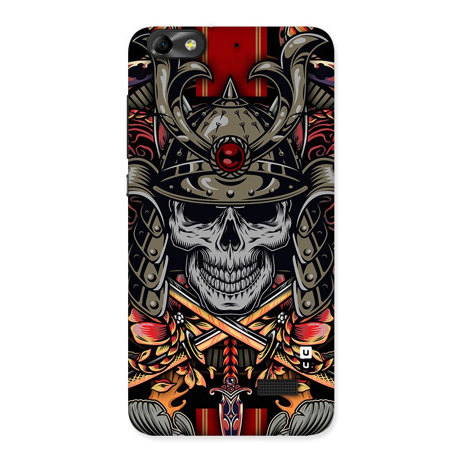 Skull Swords Snakes Back Case for Honor 4C