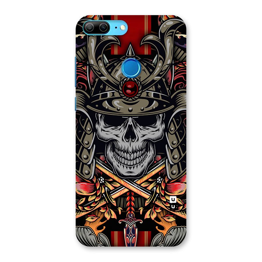 Skull Swords Snakes Back Case for Honor 9 Lite
