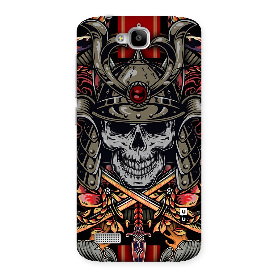 Skull Swords Snakes Back Case for Honor Holly