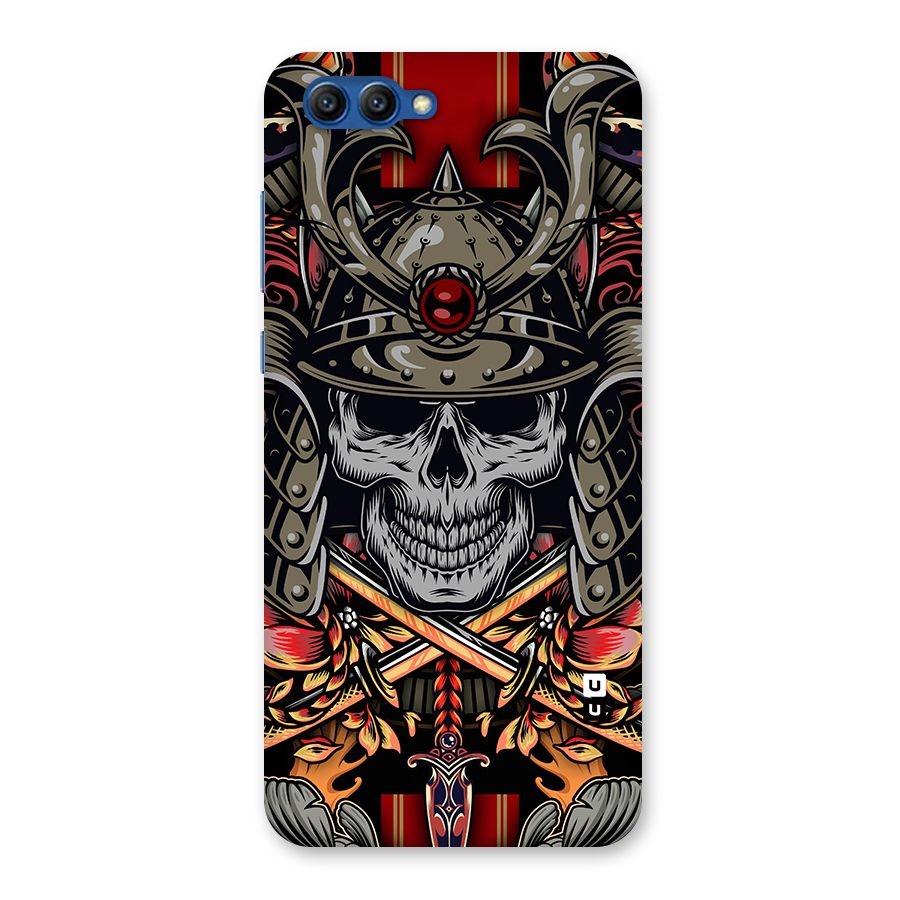 Skull Swords Snakes Back Case for Honor View 10