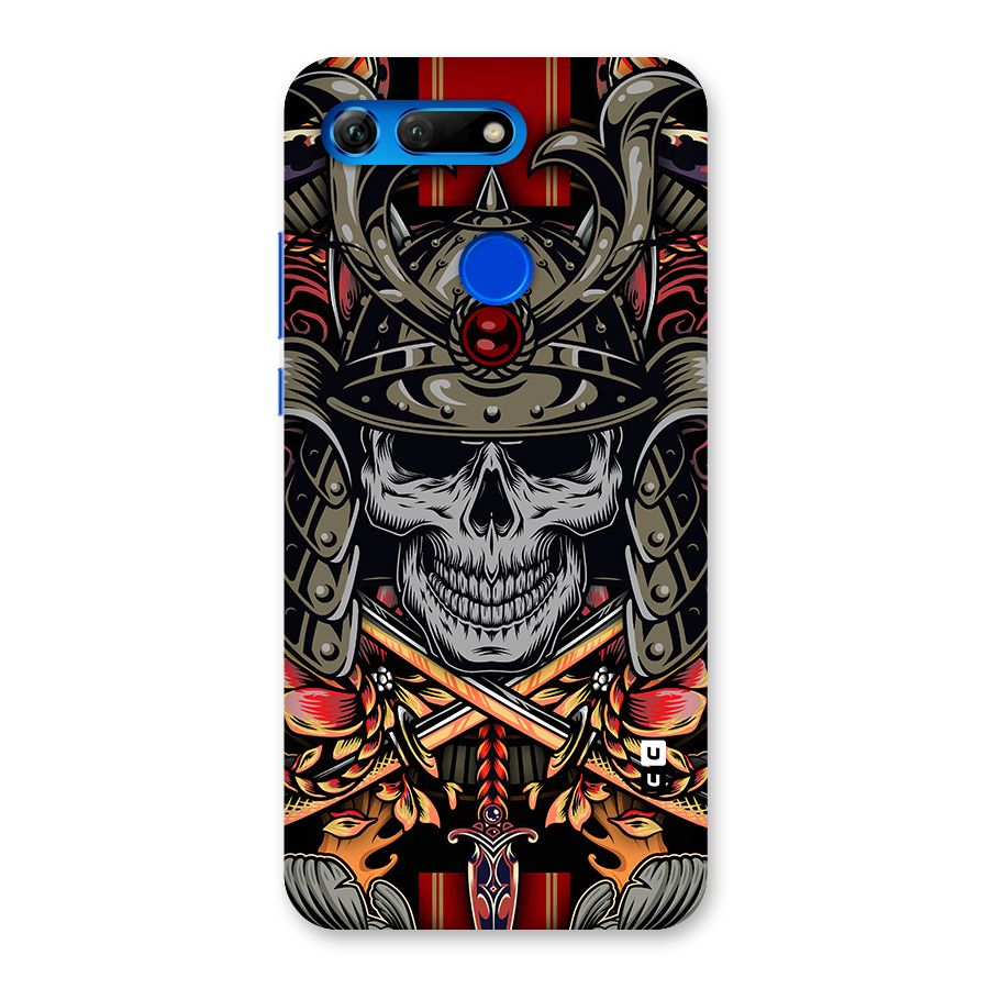 Skull Swords Snakes Back Case for Honor View 20