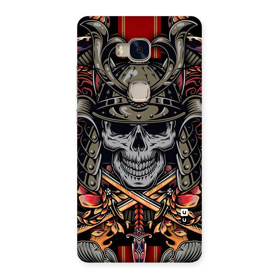 Skull Swords Snakes Back Case for Huawei Honor 5X