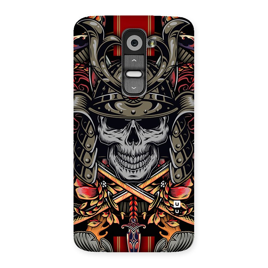 Skull Swords Snakes Back Case for LG G2