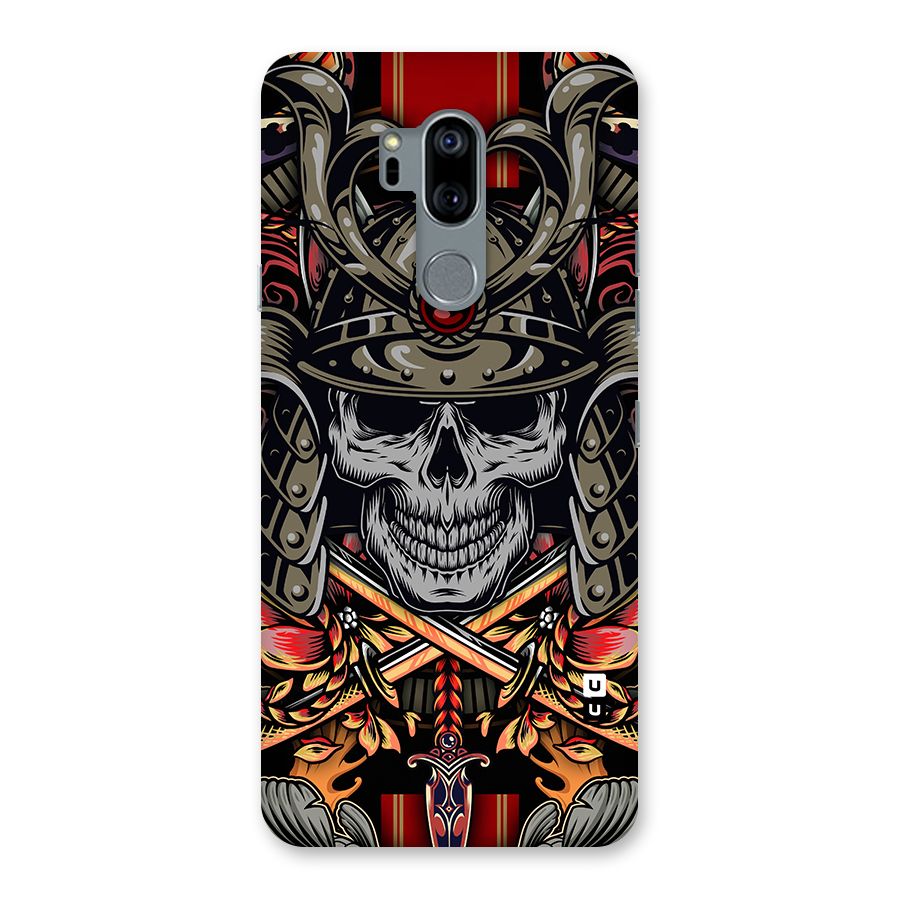 Skull Swords Snakes Back Case for LG G7
