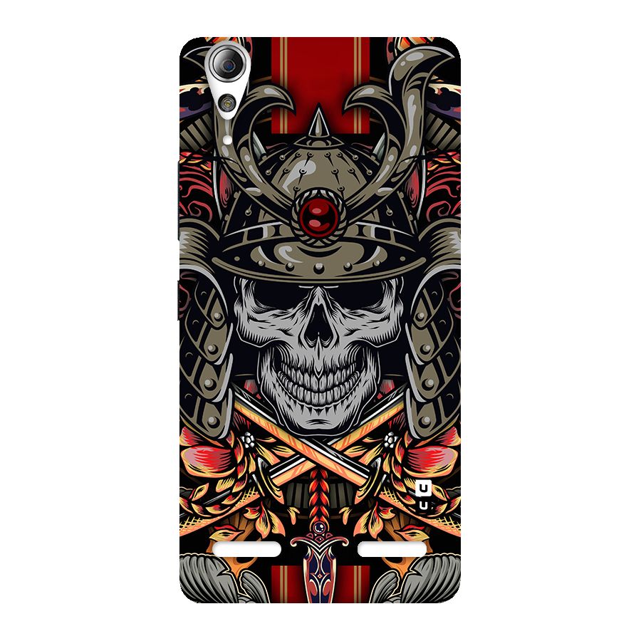 Skull Swords Snakes Back Case for Lenovo A6000