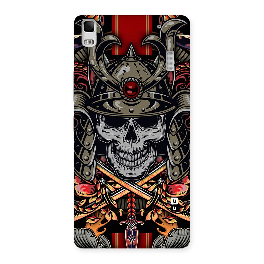 Skull Swords Snakes Back Case for Lenovo K3 Note