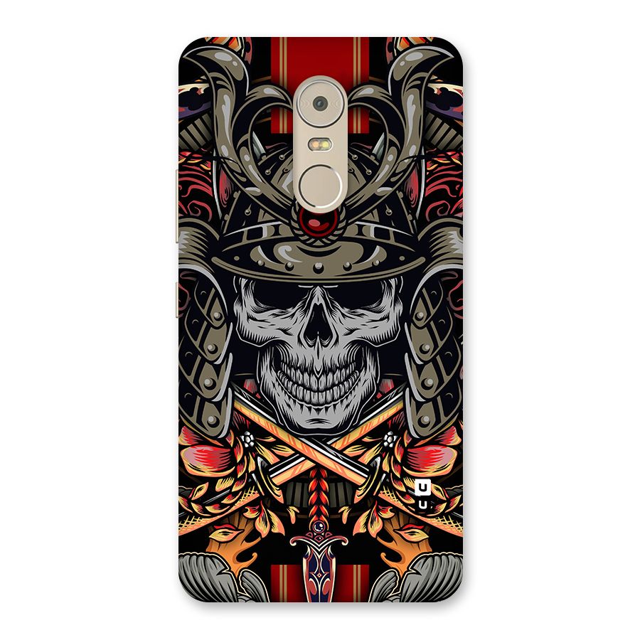 Skull Swords Snakes Back Case for Lenovo K6 Note