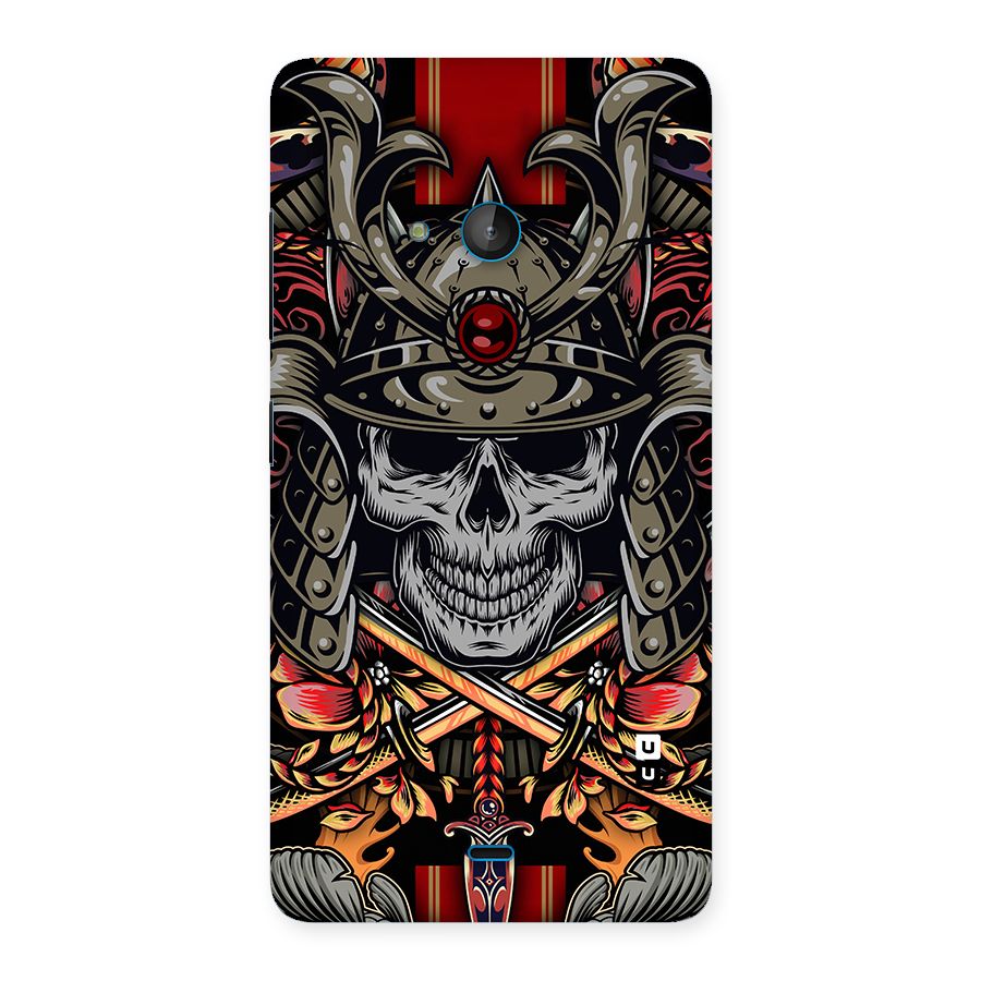 Skull Swords Snakes Back Case for Lumia 540