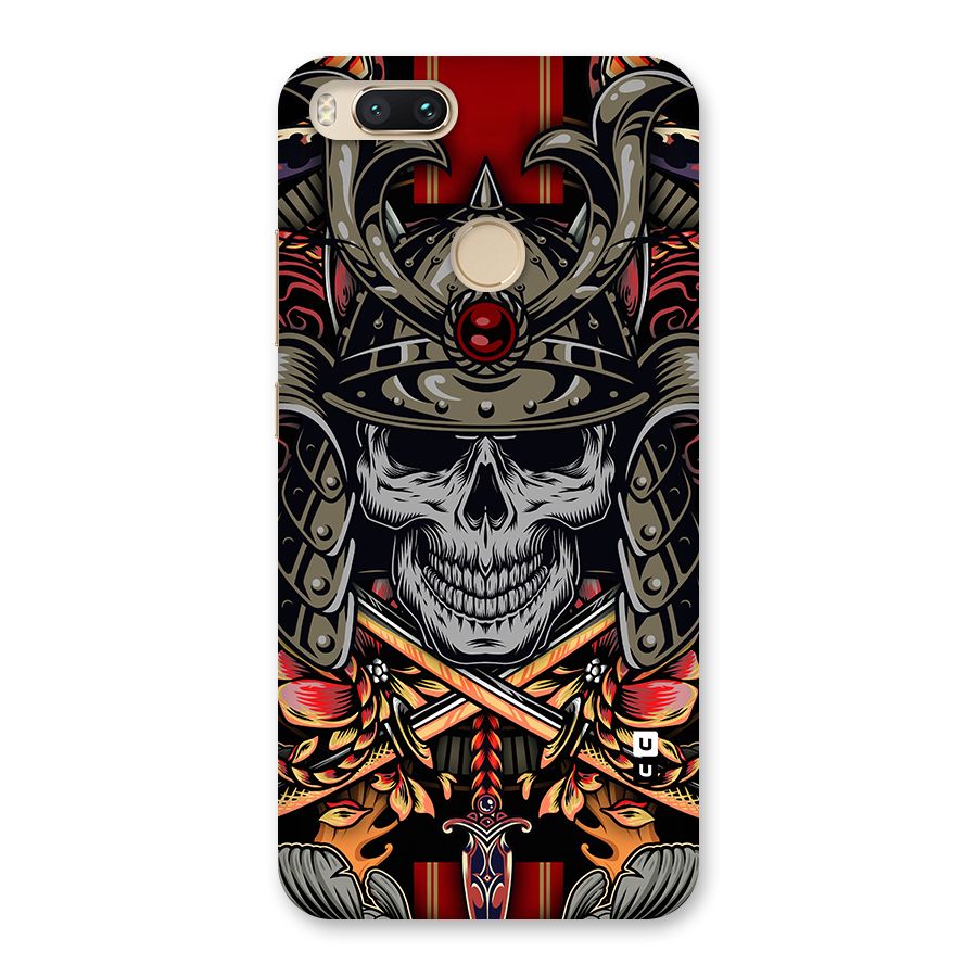 Skull Swords Snakes Back Case for Mi A1