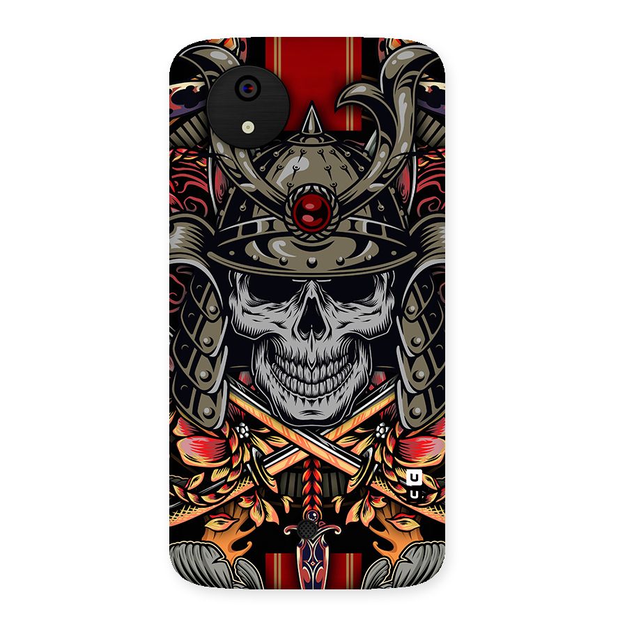 Skull Swords Snakes Back Case for Micromax Canvas A1
