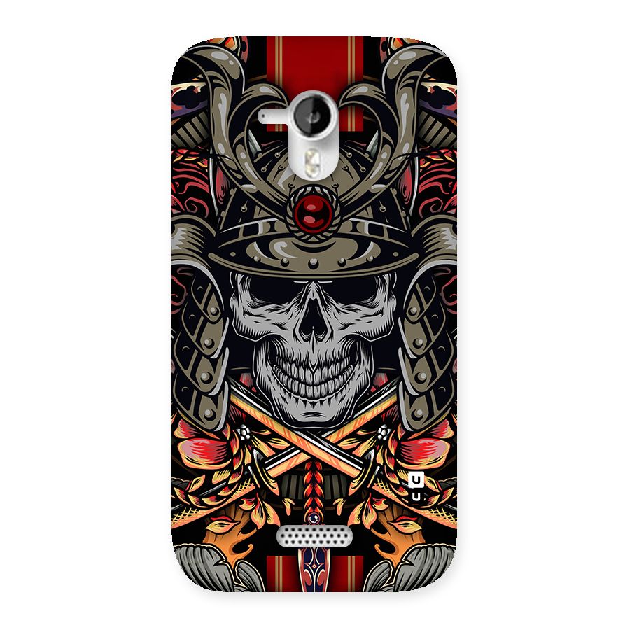 Skull Swords Snakes Back Case for Micromax Canvas HD A116