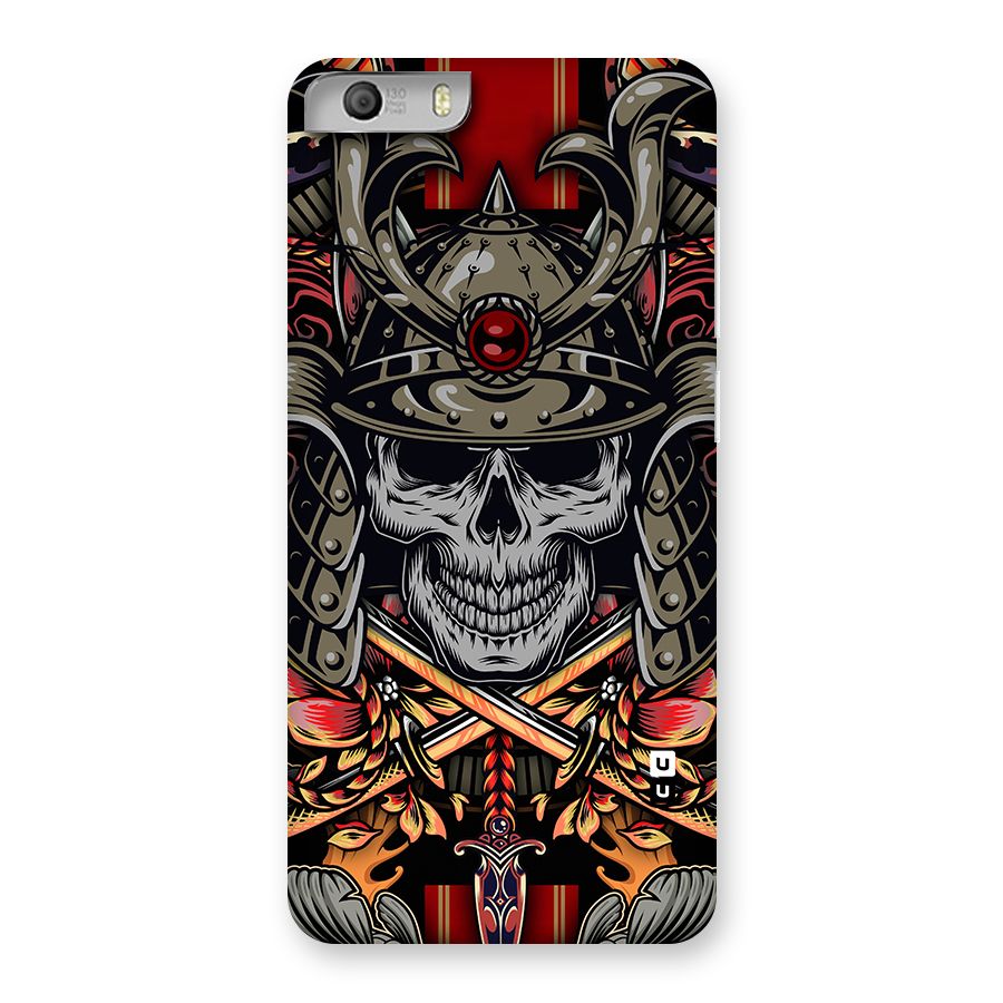 Skull Swords Snakes Back Case for Micromax Canvas Knight 2