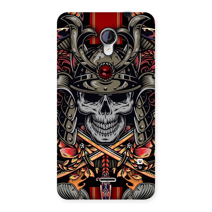 Skull Swords Snakes Back Case for Micromax Unite 2 A106